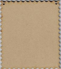 Stamp ornament /wood